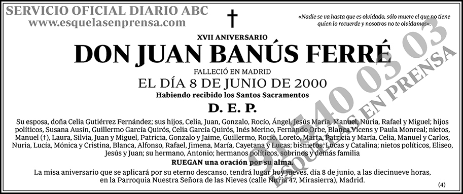 Juan Banús Ferré